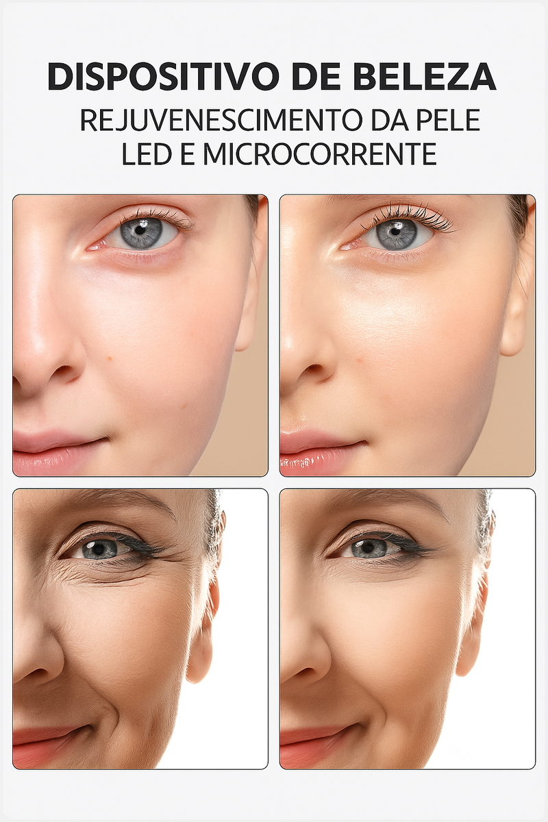 Rejuvenescimento Facial 7 Cores – Anti-Rugas, Lifting e Cuidados Profissionais em Casa